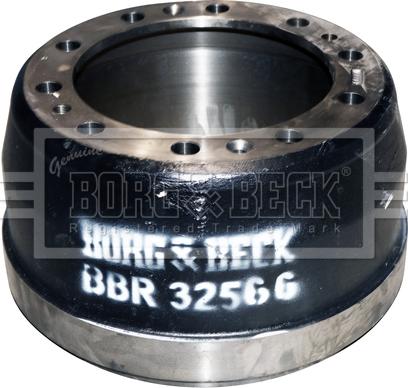 Borg & Beck BBR32566 - Тормозной барабан avtokuzovplus.com.ua