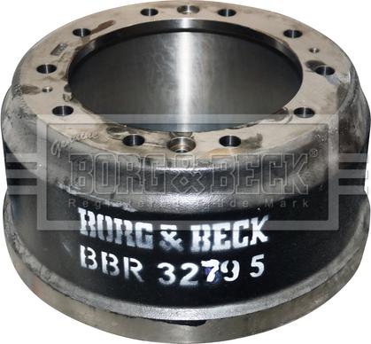 Borg & Beck BBR32795 - Гальмівний барабан autocars.com.ua