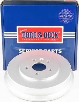 Borg & Beck BBR7284 - Тормозной барабан avtokuzovplus.com.ua