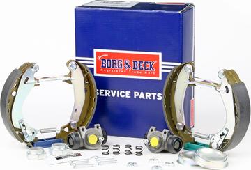 Borg & Beck BBS1006K - Комплект гальм, барабанний механізм autocars.com.ua