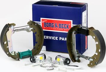 Borg & Beck BBS1128K - Комплект гальм, барабанний механізм autocars.com.ua