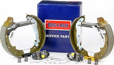 Borg & Beck BBS1149K - Комплект гальм, барабанний механізм autocars.com.ua