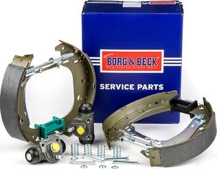 Borg & Beck BBS1152K - Комплект гальм, барабанний механізм autocars.com.ua