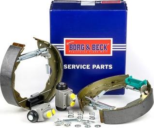 Borg & Beck BBS1157K - Комплект тормозных колодок, барабанные avtokuzovplus.com.ua