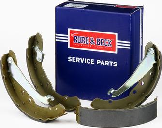 Borg & Beck BBS6051 - Комплект тормозных колодок, барабанные autodnr.net