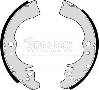 Borg & Beck BBS6183 - Комплект гальм, барабанний механізм autocars.com.ua