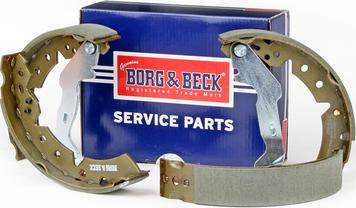 Borg & Beck BBS6189 - Комплект гальм, барабанний механізм autocars.com.ua