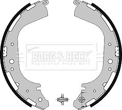 Borg & Beck BBS6200 - Комплект гальм, барабанний механізм autocars.com.ua