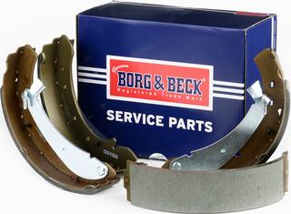 Borg & Beck BBS6206 - Комплект тормозных колодок, барабанные avtokuzovplus.com.ua