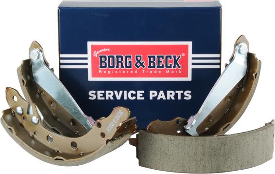 Borg & Beck BBS6213 - Комплект тормозных колодок, барабанные avtokuzovplus.com.ua
