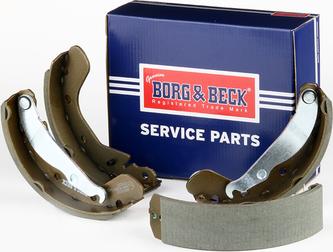 Borg & Beck BBS6222 - Комплект тормозных колодок, барабанные avtokuzovplus.com.ua