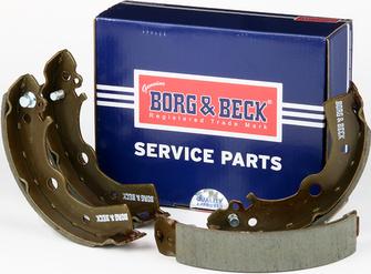 Borg & Beck BBS6226 - Комплект тормозных колодок, барабанные avtokuzovplus.com.ua