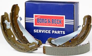Borg & Beck BBS6230 - Комплект тормозных колодок, барабанные autodnr.net