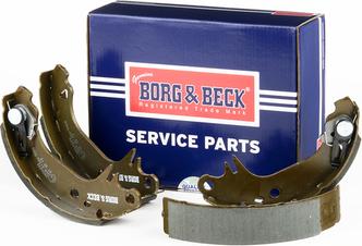 Borg & Beck BBS6242 - Комплект тормозных колодок, барабанные avtokuzovplus.com.ua