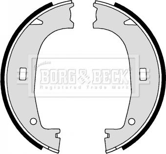 Borg & Beck BBS6246 - Комплект тормозов, ручник, парковка avtokuzovplus.com.ua