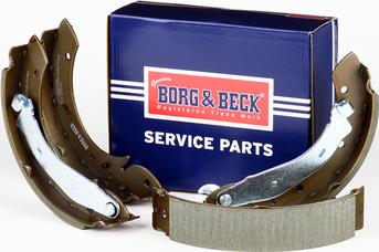 Borg & Beck BBS6262 - Комплект тормозных колодок, барабанные avtokuzovplus.com.ua