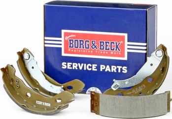Borg & Beck BBS6279 - Комплект тормозных колодок, барабанные avtokuzovplus.com.ua