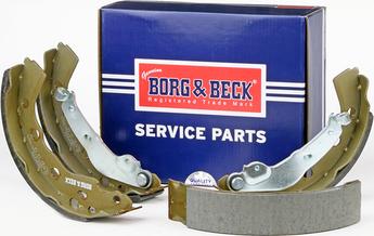 Borg & Beck BBS6282 - Комплект тормозных колодок, барабанные autodnr.net