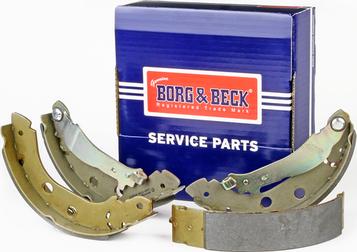 Borg & Beck BBS6286 - Комплект тормозных колодок, барабанные avtokuzovplus.com.ua