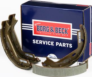 Borg & Beck BBS6296 - Комплект гальм, ручник, парковка autocars.com.ua