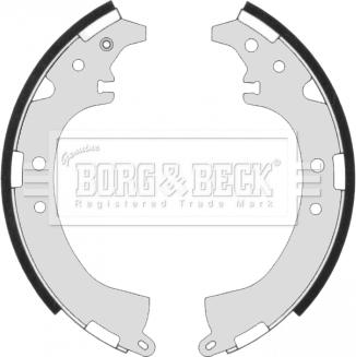 Borg & Beck BBS6307 - Комплект гальм, барабанний механізм autocars.com.ua