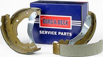 Borg & Beck BBS6314 - Комплект тормозных колодок, барабанные avtokuzovplus.com.ua