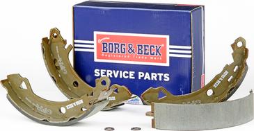 Borg & Beck BBS6316 - Комплект тормозных колодок, барабанные avtokuzovplus.com.ua