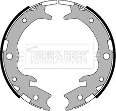 Borg & Beck BBS6321 - Комплект тормозов, ручник, парковка autodnr.net