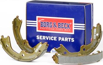 Borg & Beck BBS6343 - Комплект тормозов, ручник, парковка autodnr.net
