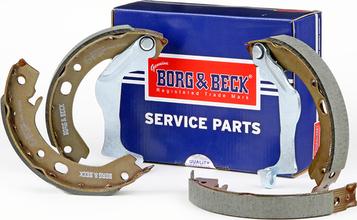 Borg & Beck BBS6344 - Комплект тормозов, ручник, парковка avtokuzovplus.com.ua
