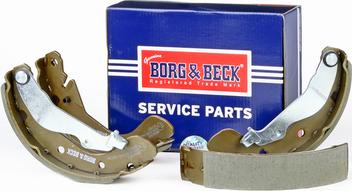 Borg & Beck BBS6349 - Комплект тормозных колодок, барабанные avtokuzovplus.com.ua