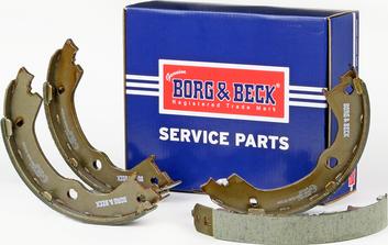 Borg & Beck BBS6367 - Комплект гальм, ручник, парковка autocars.com.ua