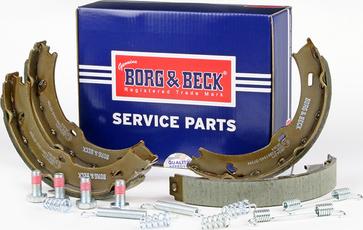 Borg & Beck BBS6371 - Комплект тормозов, ручник, парковка avtokuzovplus.com.ua