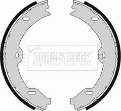 Borg & Beck BBS6393 - Комплект гальм, ручник, парковка autocars.com.ua