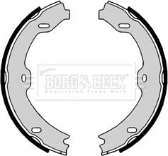 Borg & Beck BBS6396 - Комплект тормозов, ручник, парковка autodnr.net
