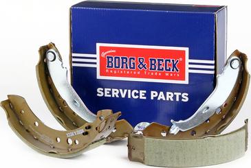 Borg & Beck BBS6401 - Комплект гальм, барабанний механізм autocars.com.ua