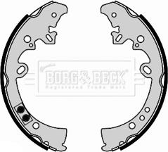 Borg & Beck BBS6436 - Комплект тормозных колодок, барабанные autodnr.net