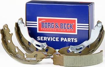 Borg & Beck BBS6450 - Комплект гальм, барабанний механізм autocars.com.ua