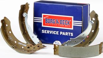 Borg & Beck BBS6455 - Комплект тормозных колодок, барабанные avtokuzovplus.com.ua