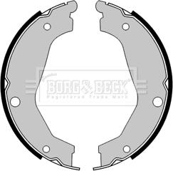 Borg & Beck BBS6457 - Комплект гальм, ручник, парковка autocars.com.ua