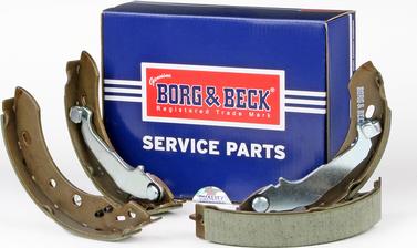 Borg & Beck BBS6458 - Комплект гальм, барабанний механізм autocars.com.ua