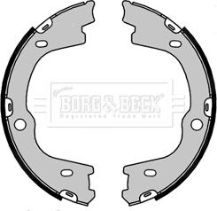 Borg & Beck BBS6459 - Комплект тормозов, ручник, парковка autodnr.net