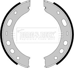 Borg & Beck BBS6477 - Комплект гальм, ручник, парковка autocars.com.ua