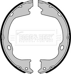 Borg & Beck BBS6489 - Комплект тормозов, ручник, парковка avtokuzovplus.com.ua