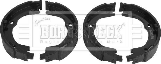 Borg & Beck BBS6501 - Комплект тормозов, ручник, парковка autodnr.net