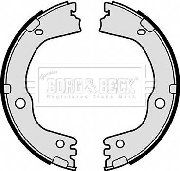 Borg & Beck BBS6512 - Комплект тормозов, ручник, парковка autodnr.net
