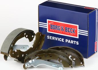 Borg & Beck BBS6522 - Комплект тормозных колодок, барабанные avtokuzovplus.com.ua