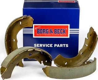 Borg & Beck BBS6524 - Комплект тормозных колодок, барабанные avtokuzovplus.com.ua