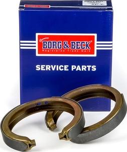 Borg & Beck BBS6525 - Комплект тормозов, ручник, парковка avtokuzovplus.com.ua