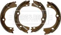 Borg & Beck BBS6531 - Комплект гальм, ручник, парковка autocars.com.ua